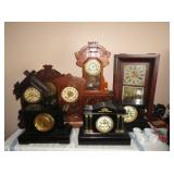 Clocks, Clocks & More Clocks! Tools, Furniture, Books, Glassware & More!Hammond Indiana Estate Sale!