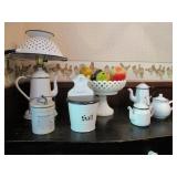White Enamelware