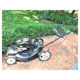 Working Lawn Mower