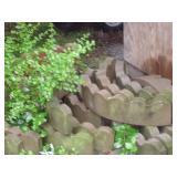 Landscape border bricks