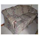 Floral Sofa and Chair