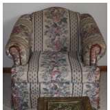 Floral Sofa and Chair