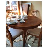 Elmhurst-Vintage Teak Kofod Larsen DR set/ Rookwood/Sterling/Airplane Wing Frame/H.P. Easter Eggs