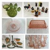 Crafty Pretty in Pink Mid Century Collectors Estate