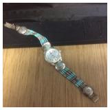 Silver/Turquiose Watch