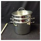 Stainless Steel Double Broiler