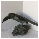 Bronze Magpie Sculpture