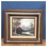 Original Oil Painting "Woodland" by Tedeschi