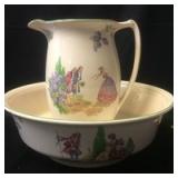 Pitcher and Washbasin