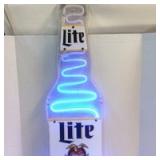 Miller Brewing Co. Neon Bottle Sign