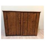 Antique Solid Wood Storage Cabinet