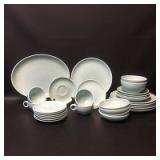 RusselWrightLightTealDishSet