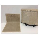 Columbian Centinel 1798 & 1799 Newspapers