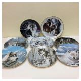 IWC & W.L. George Wolf Collectable Plates