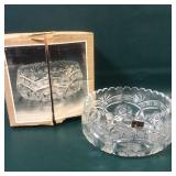 Lausitzer Glas Hand Cut Lead Crystal Bowl
