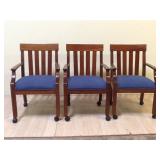 Set of 3 Ethan Allen Chairs
