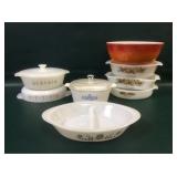 Vintage Fire King, Glasbake, Anchor Hocking Bakeware