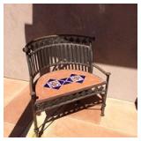 Mosiac Tile Outdoor Bench