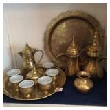Brass Tea Set