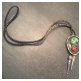 Vintage Silver Bennett Bolo Tie