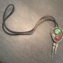 Vintage Silver Bennett Bolo Tie