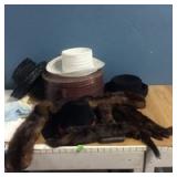 Hats & Mink Stolls