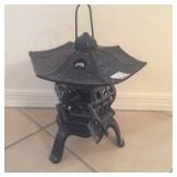 Cast-Iron Japanese Lantern