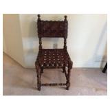 Leather Strap Chair