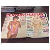 Vintage Playboy Magazines