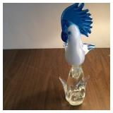 Murano Glass Art Cockatoo 