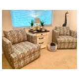 Swivel Arm Chairs