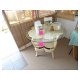 Vintage table w/bottom strorage