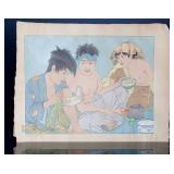 Paul Jacoulet Woodblock Print - 
