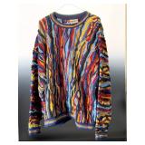 Vintage Coogi Australia Classic Sweater 1XL Notorious BIG Style Knit