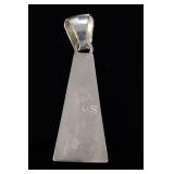 Navajo Cecil Ashley Sterling Silver Multi-Stone Inlay Pendant Native American