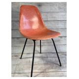 Vintage Herman Miller. Fiberglass Shell Chair Mid Century Modern Eames Era