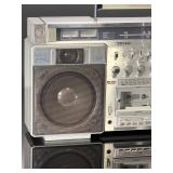 Vintage Sanyo M-X920 Boombox Ghetto Blaster AM/FM Cassette Player