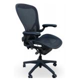 Herman Miller Aeron Office Chair w/ Cracked Lumbar & Frame - AS IS