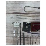 Large Lot of 30 Costume & Sterling Silver Necklaces - Various Styles & Metals