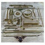 Lot of 30 Vintage & Modern Costume Jewelry Necklaces - Mixed Styles