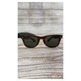 Vintage B&L Ray-Ban Wayfarer II 5024 Sunglasses Tortoise Shell USA w/ Case