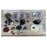 Unsearched Lot of Assorted Stones, Gems & Beads - Costume/Crafting Jewelry