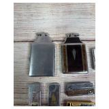 Large Lot of 19 Assorted Vintage & Modern Lighters - Zippo-style, Novelty