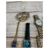 Lot of 6 Assorted Wristwatches - Vintage & Modern Styles, Mixed Brands