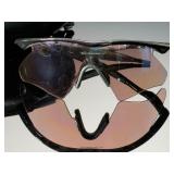 Vintage Oakley M Frame Sweep Sunglasses with Hard Case