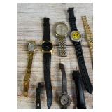 Lot 30 Untested Costume Watches for Crafting & Repair