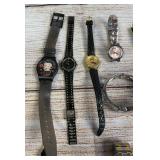 Lot 20+ Costume Fashion Watches Vintage Non-Working Parts Repair