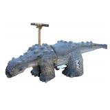 Vintage Crackerjax Scottsdale AZ Dinosaur Coin-Op Kid Ride Arcade Game