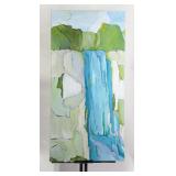 Rebecca Romanowski "Magic of The Falls" Acrylic on Canvas Painting 48"x24"