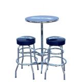 Official NFL Seattle Seahawks High-Top Bar Table & 2 Stools Set